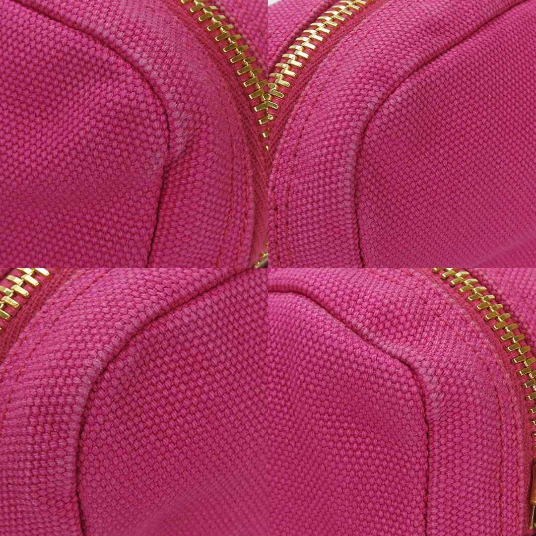 PRADA - 【中古】 プラダ ポーチ 1N0340 キャンバス ピンク PRADA - 【中古】 プラダ ポーチ 1N0340 キャンバス ピンク