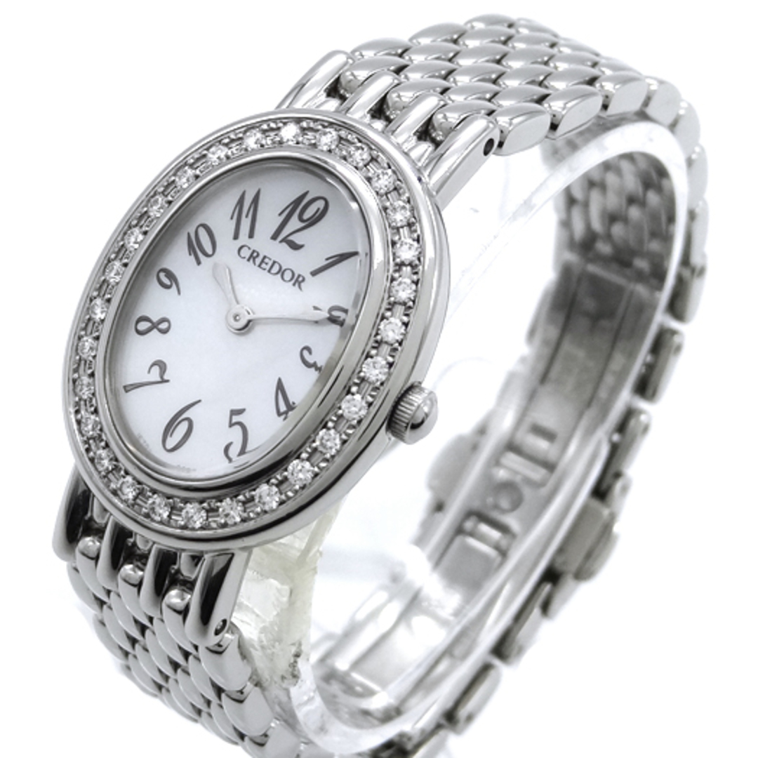 SEIKO - セイコー クレドール ダイヤベゼル 腕時計 ステンレス SEIKO - セイコー クレドール ダイヤベゼル 腕時計 ステンレス