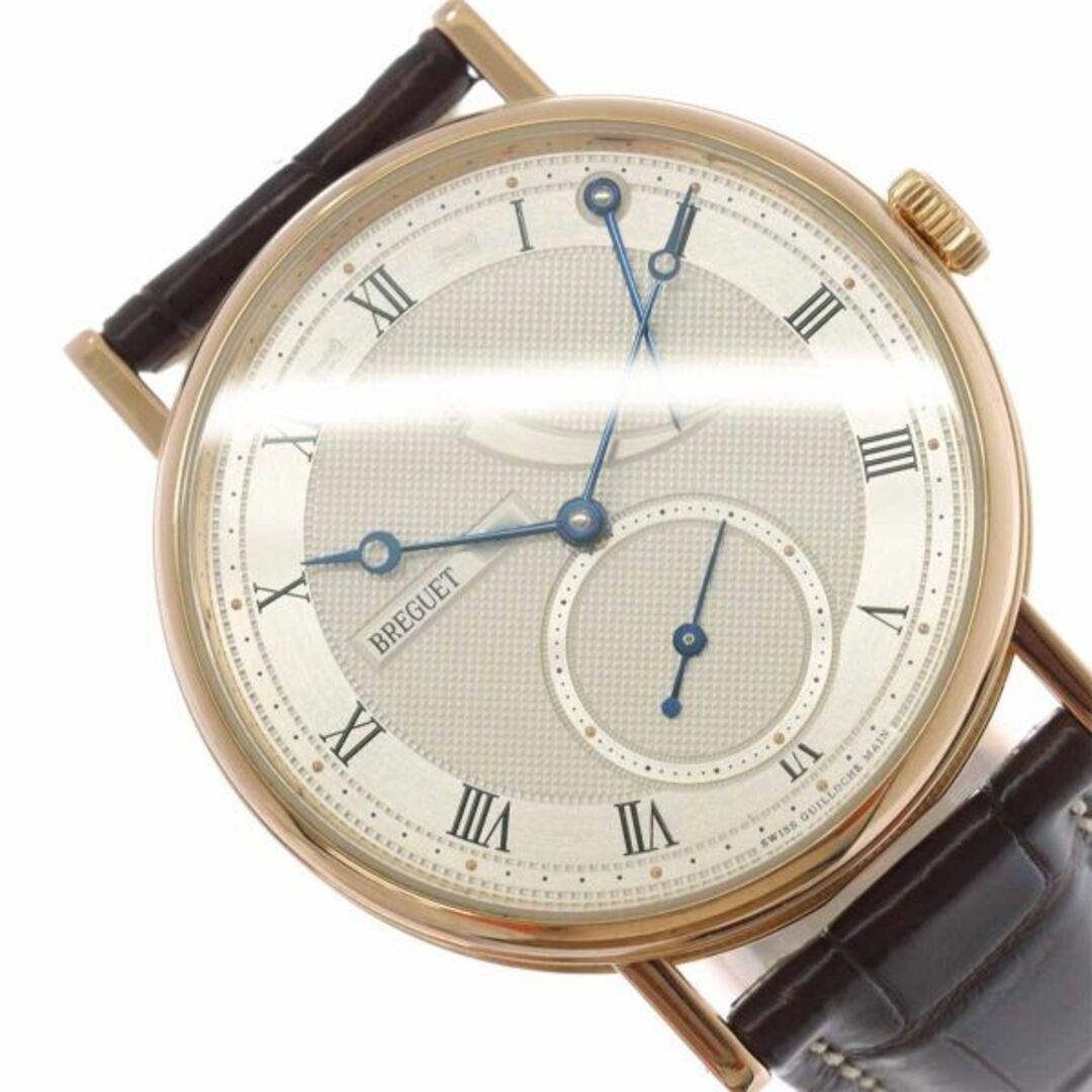 Breguet(ブレゲ)のブレゲ Breguet クラシック 5277BR メンズ 腕時計 K18PG ピンクゴールド シルバー 文字盤 パワーリザーブ 手巻き Classic VLP 90217859 メンズの時計(腕時計(アナログ))の商品写真