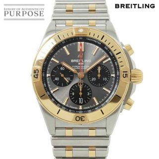 ブライトリング(BREITLING)の新品同様 ブライトリング BREITLING クロノマット B01 42 コンビ クロノグラフ UB0134 メンズ 腕時計 デイト PG 自動巻き Chronomat VLP 90224493(腕時計(アナログ))