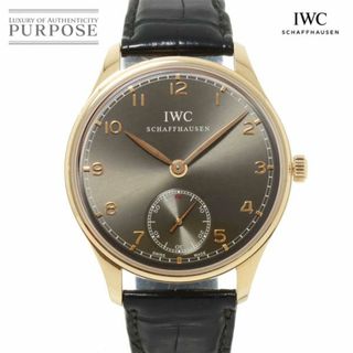 インターナショナルウォッチカンパニー(IWC)のIWC ポルトギーゼ ハンドワインド IW545406 裏スケルトン K18PG 手巻き インターナショナル ウォッチ カンパニー Portuguese VLP 90225689(腕時計(アナログ))