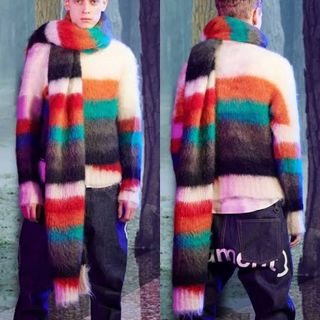 シュプリーム(Supreme)のmoncrel fragments mohair knit(ニット/セーター)