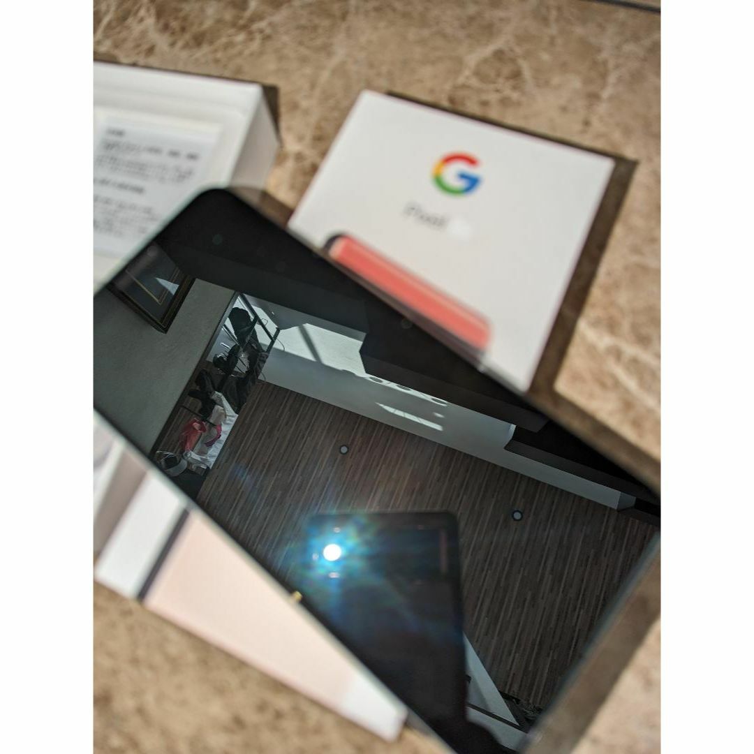 Google(グーグル)の未使用：Google Pixel 3a XL カラー: クリアリーホワイト スマホ/家電/カメラのスマートフォン/携帯電話(スマートフォン本体)の商品写真