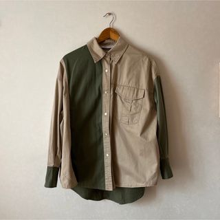 ザラ(ZARA)の【値下げ不可】ミリタリーシャツ(シャツ/ブラウス(長袖/七分))