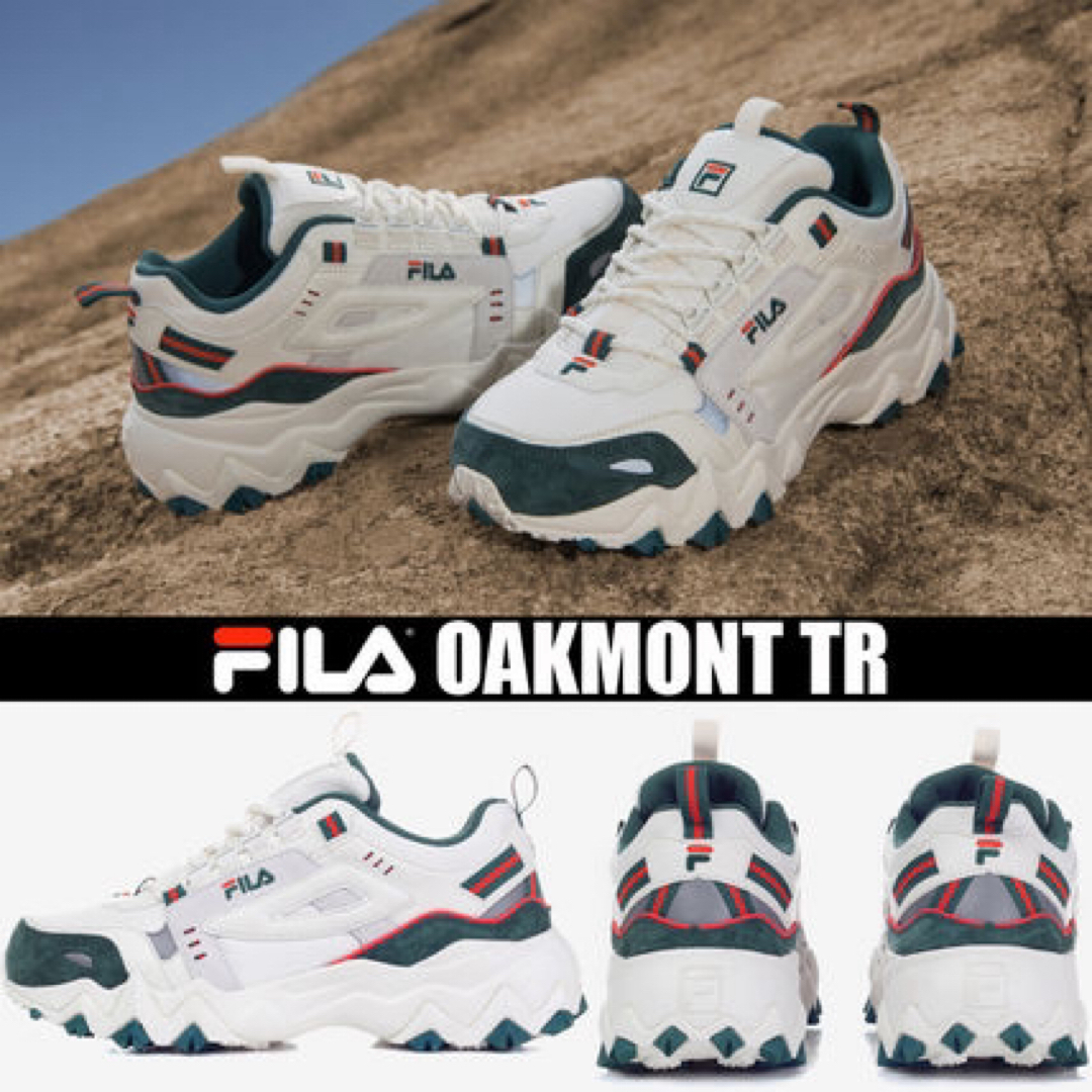 FILA(フィラ)のフィラ　オークモント　BTS テテ仕様モデル　24cm レディースの靴/シューズ(スニーカー)の商品写真