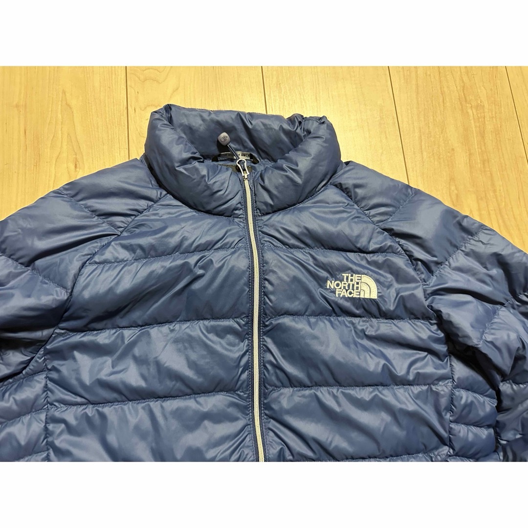 THE NORTH FACE(ザノースフェイス)の中古ノースフェイス　T-BALL軽量ライトダウン キッズ160　レディースS相当 レディースのジャケット/アウター(ダウンジャケット)の商品写真