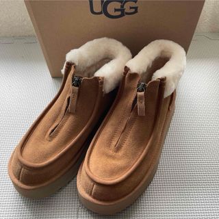 アグ(UGG)のUGGアグ ファンケット　ブーツ　厚底ブーツ　24㎝(ブーツ)