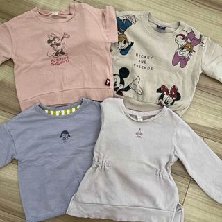 ディズニー(Disney)のめろ様専用キッズトレーナー100サイズまとめ売り(Tシャツ/カットソー)