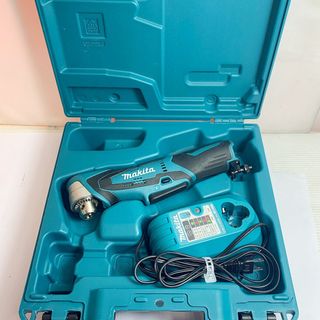 マキタ(Makita)の♭♭MAKITA マキタ 10mm 充電式アングルドリル　充電器・ケース付 DA330D ブルー(その他)