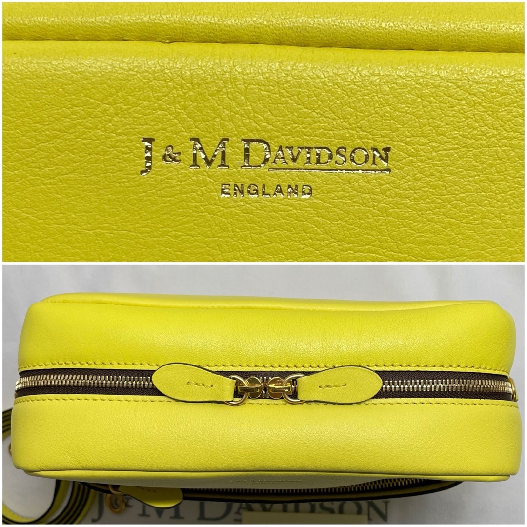 J&M DAVIDSON(ジェイアンドエムデヴィッドソン)の廃盤希少‼️J&M DAVIDSON デヴィッドソン GABBY 美品 イエロー レディースのバッグ(ショルダーバッグ)の商品写真