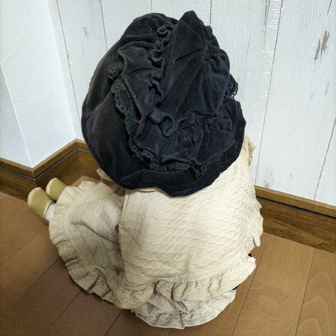Sekiguchi(セキグチ)のセキグチサロンドール ニコル ヴィンテージドール 抱き人形 ハンドメイドのぬいぐるみ/人形(人形)の商品写真