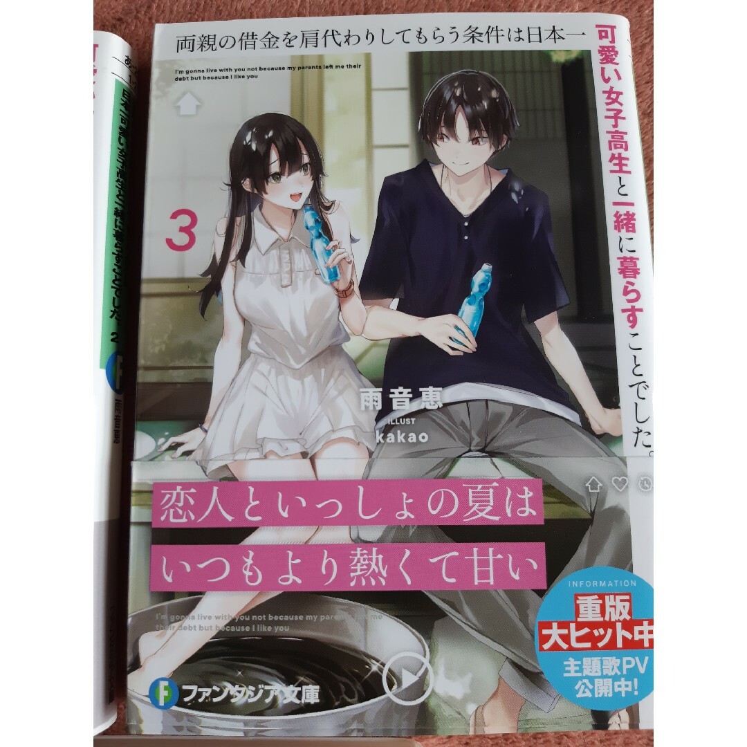 角川書店(カドカワショテン)の両親の借金を肩代わりしてもらう条件は日本一可愛い女子高生と一緒に暮らすことでした エンタメ/ホビーの本(文学/小説)の商品写真