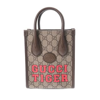 グッチ(Gucci)のグッチ  インターロッキング ミニトート GUCCI TIGER 2WAY(ハンドバッグ)