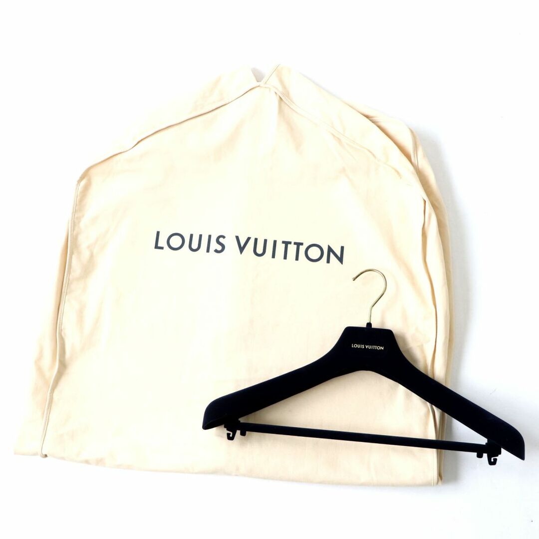 LOUIS VUITTON(ルイヴィトン)の未使用品◎正規品 21AW フランス製 LV ルイヴィトン 1A9AZL レディース キーアンドライダースジャカードコート 黒×白 一部モノグラム柄 34 m13-st30224-6562 レディースのジャケット/アウター(その他)の商品写真