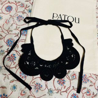 パトゥ(PATOU)のPATOU パトゥ　フローラルギュピールネックレス(つけ襟)