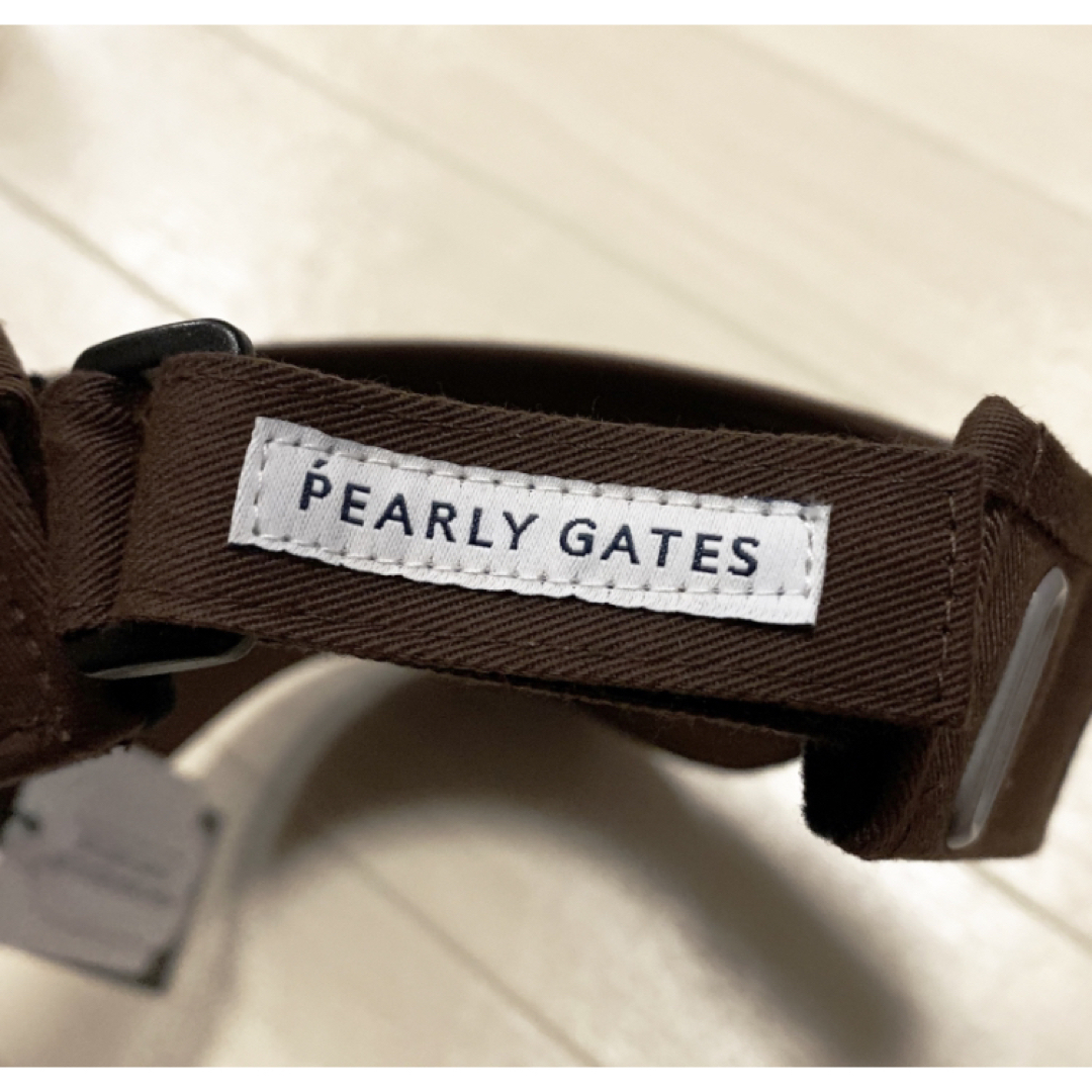 PEARLY GATES(パーリーゲイツ)の新品■8,360円【パーリーゲイツ】男女兼用　サンバイザー スポーツ/アウトドアのゴルフ(ウエア)の商品写真