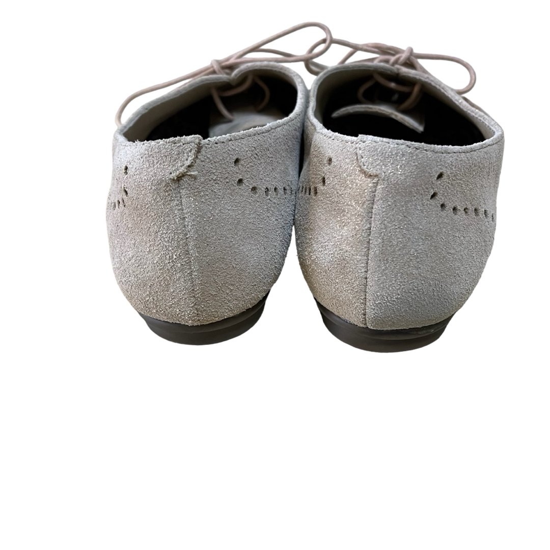CAMPER(カンペール)のCAMPER★フラットシューズ スエード ラメ入り 紐靴 レースアップ レディースの靴/シューズ(ローファー/革靴)の商品写真