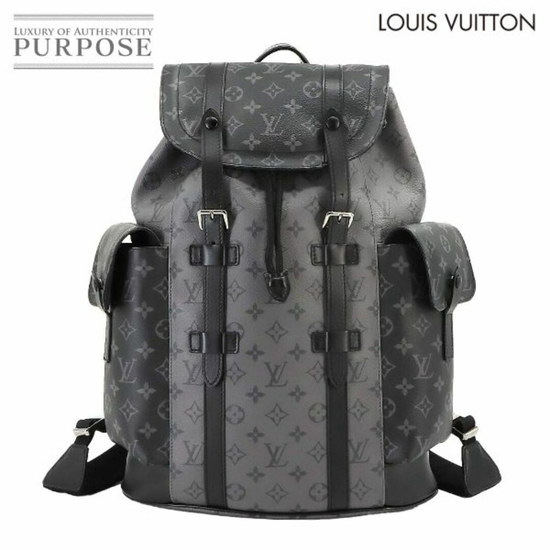 LOUIS VUITTON(ルイヴィトン)の新品同様 ルイ ヴィトン LOUIS VUITTON モノグラム エクリプス リバース クリストファー MM バックパック リュックサック M45419 VLP 90222629 メンズのバッグ(その他)の商品写真