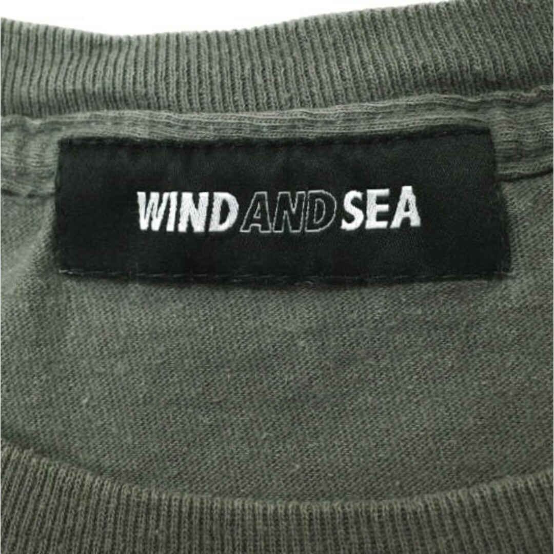 WIND AND SEA(ウィンダンシー)のWIND AND SEA x pen public ウィンダンシー ペンパブリック 別注 グラフィックプリントTシャツ L程度 グレー 半袖 ロゴ 熊谷隆志 トップス【中古】【WIND AND SEA × pen public】 メンズのトップス(Tシャツ/カットソー(半袖/袖なし))の商品写真