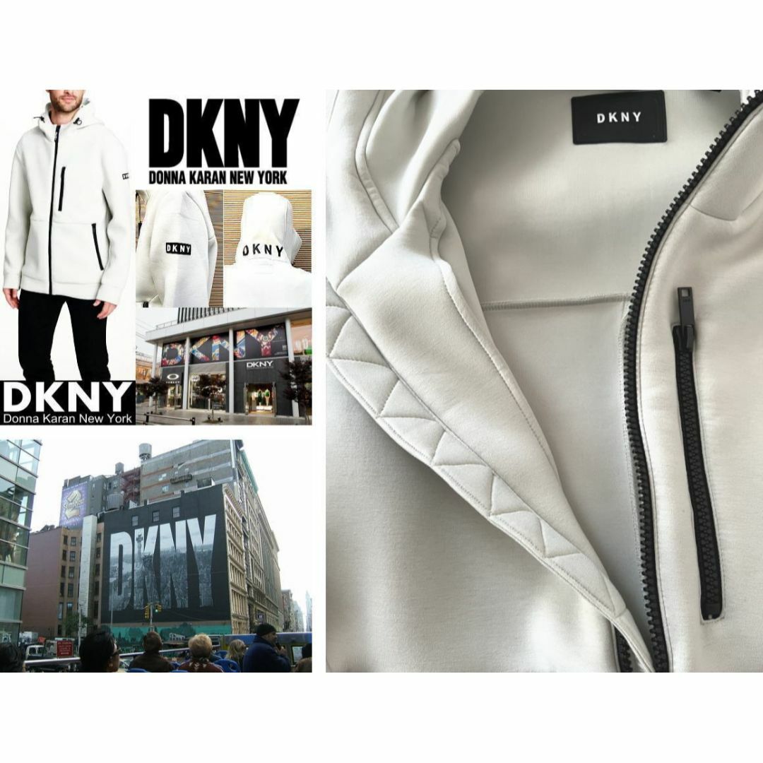 DKNY - DKNY ダナキャランニューヨーク ボンディングパーカー ICE Mの