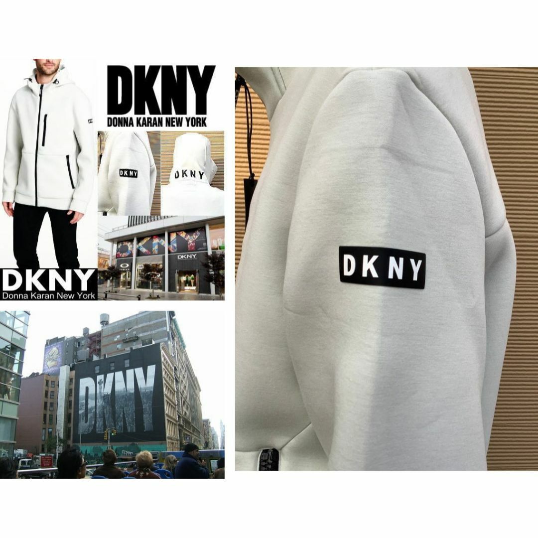 DKNY - DKNY ダナキャランニューヨーク ボンディングパーカー ICE Mの