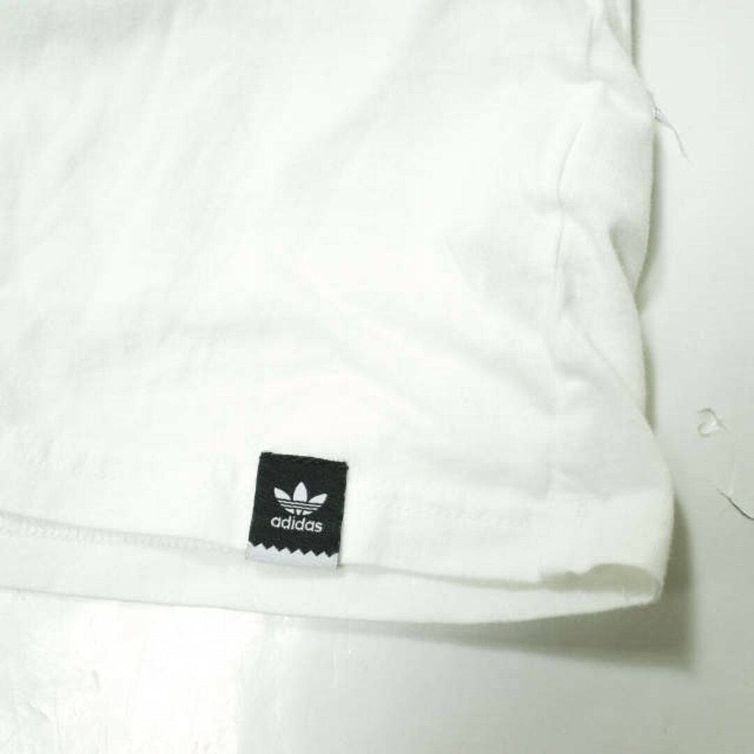 adidas(アディダス)のadidas アディダス TOKYO FLAGSHIP STORE EXCLUSIVE T-SHIRTS BB TOKYO TEE トレフォイルロゴTシャツ S96167 L(JPN) White 半袖 トップス【中古】【adidas】 メンズのトップス(Tシャツ/カットソー(半袖/袖なし))の商品写真