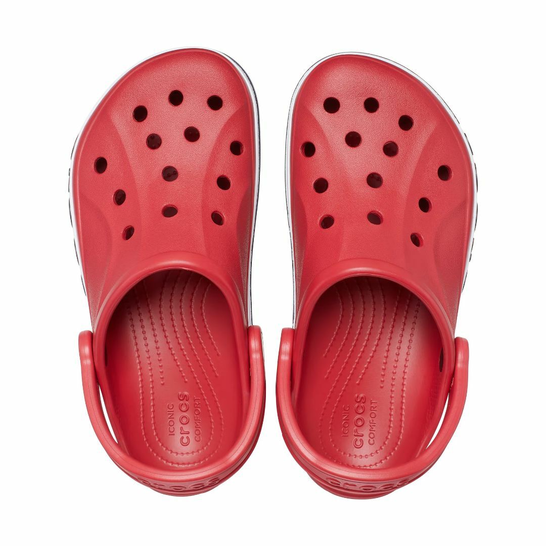 crocs(クロックス)の23cm クロックス バヤバンド クロッグ ペッパー ネイビー レッド系 レディースの靴/シューズ(サンダル)の商品写真