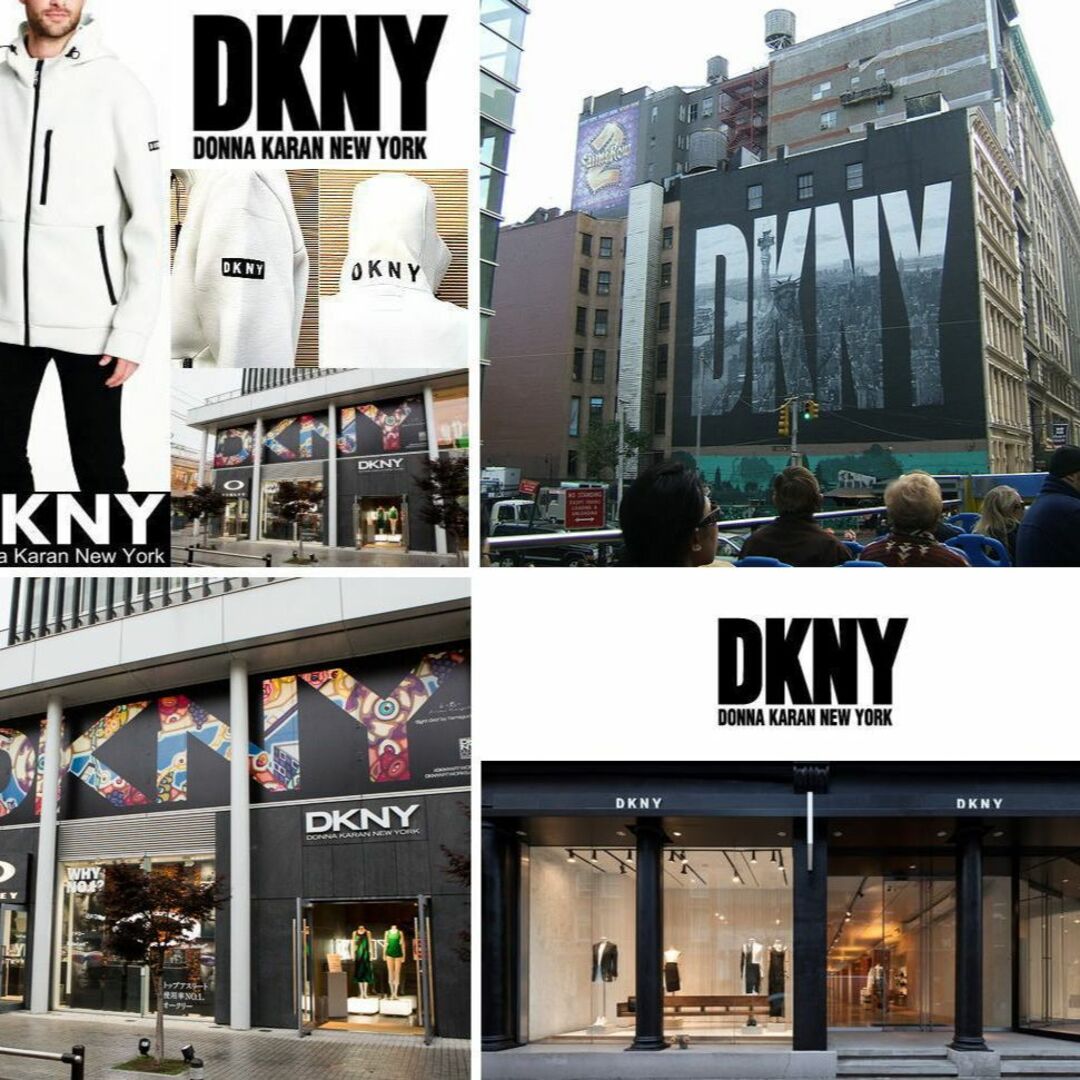 DKNY(ダナキャランニューヨーク)のDKNY ダナキャランニューヨーク　ボンディングパーカー ICE　L メンズのトップス(パーカー)の商品写真