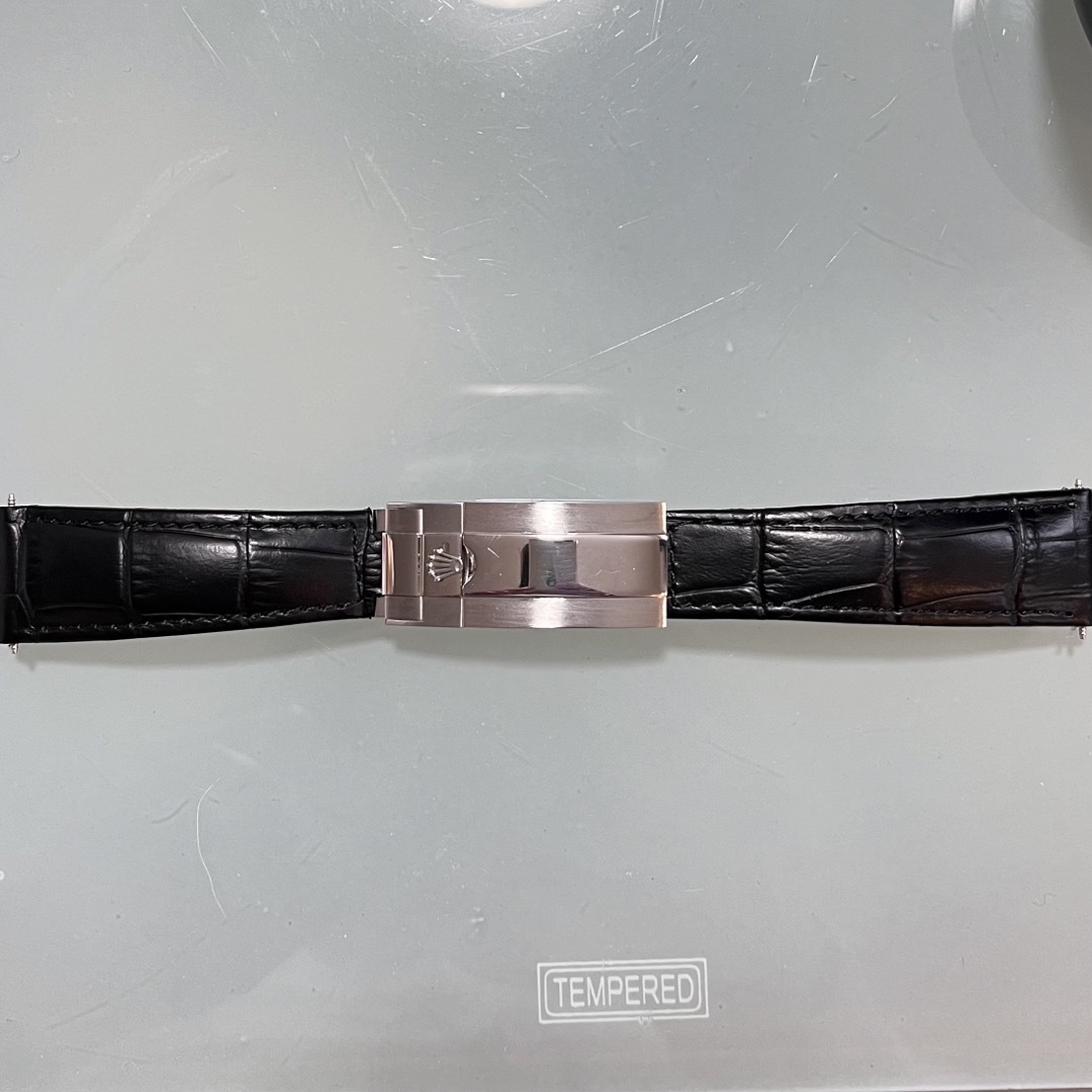 ROLEX(ロレックス)のロレックス用　革ベルト メンズの時計(レザーベルト)の商品写真