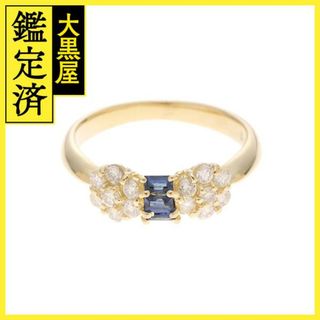 JEWELRY　ジュエリー　 リング　　K18 　サファイア　#9【472】H(リング(指輪))