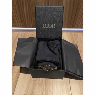 ディオール(Dior)の週末値下げ⭐︎超美品⭐︎CD Icon ブレイドレザー ブレスレット(ブレスレット)