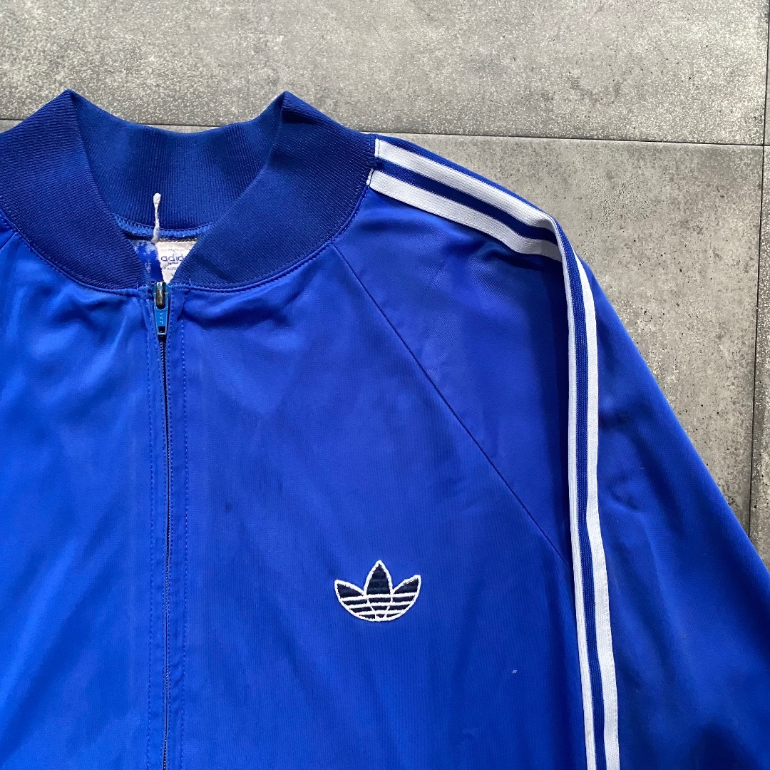 adidas(アディダス)の70s アディダス atp トラックジャケット フランス製 ブルー L相当 メンズのトップス(ジャージ)の商品写真