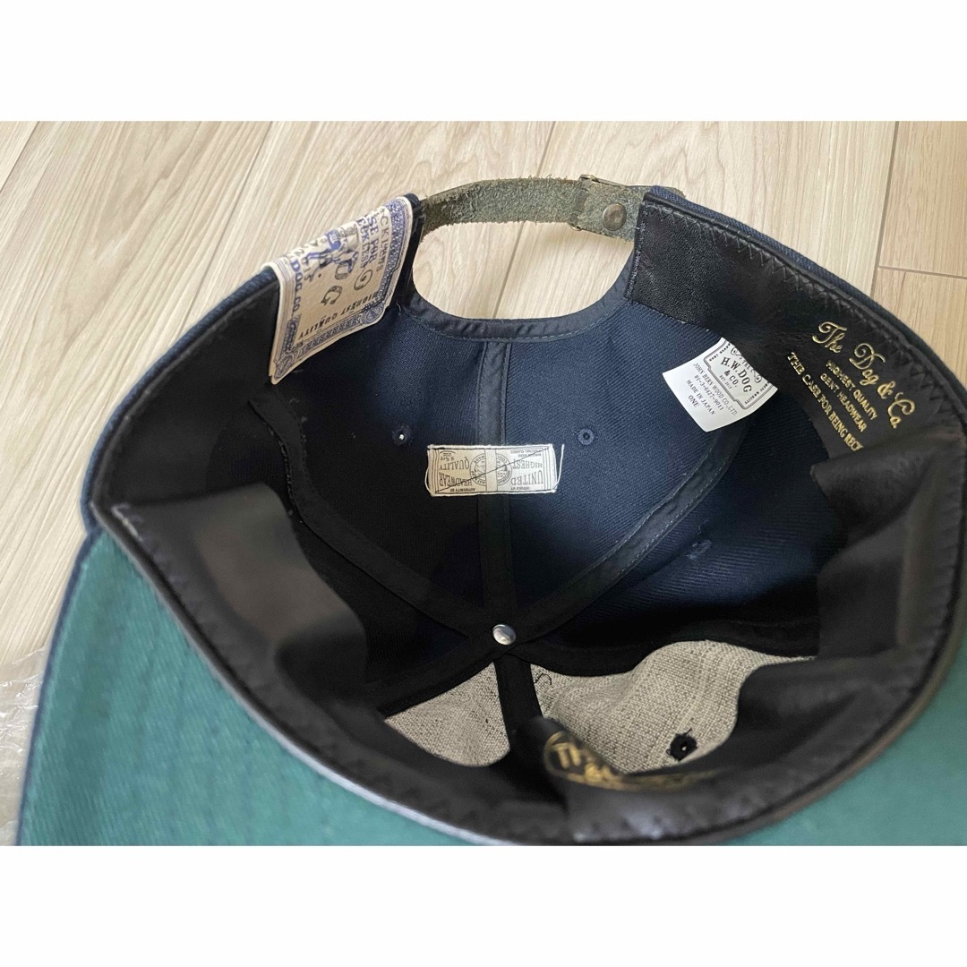 THE H.W. DOG & CO.(ザエイチダブリュドックアンドコー)のH.W.DOG & co. baseball cap navy 限定　 メンズの帽子(キャップ)の商品写真