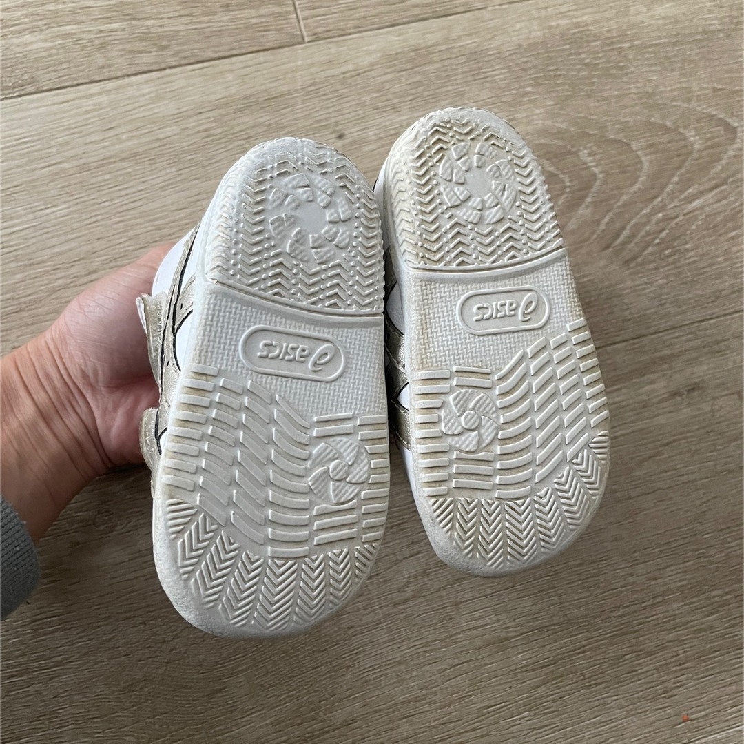 asics(アシックス)のゆあママ様専用　アシックス　ファブレ　12cm  ベビーシューズ キッズ/ベビー/マタニティのベビー靴/シューズ(~14cm)(スニーカー)の商品写真