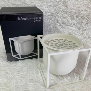 【未使用級】バイラッセン　Kubus flowerpot　14(花瓶)