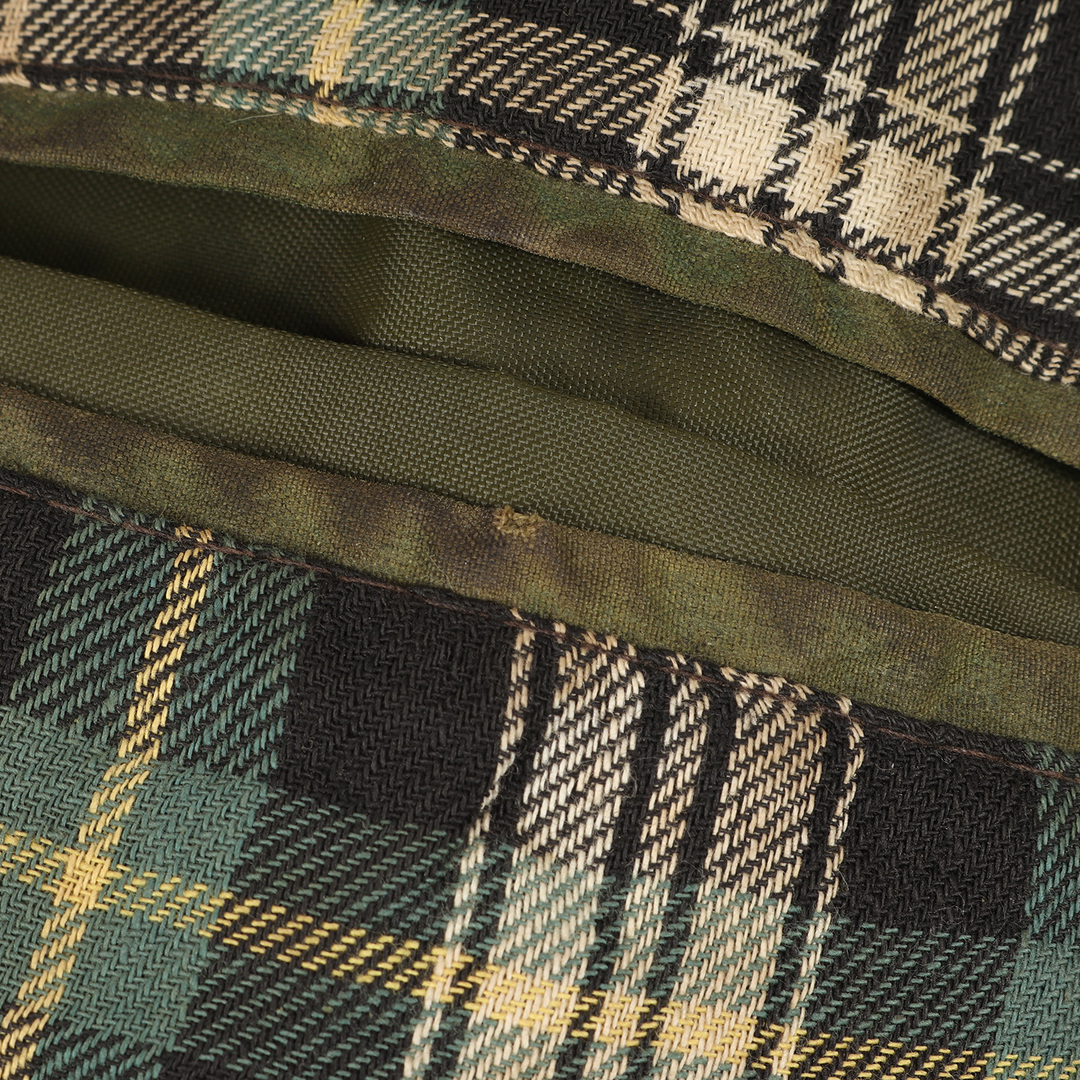 Barbour(バーブァー)のBARBOUR バブアー サイズ:C36/91CM 80s ワックス コットン コート BORDER JACKET オイルド ジャケット 旧3ワラント 1987年製 ENGLAND製 オリーブ イギリス製 アウター 上着 【メンズ】【中古】 メンズのジャケット/アウター(その他)の商品写真