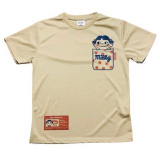 フジヤ(不二家)の【新品】ミルキー ペコ プリント半袖Tシャツ カットソー 不二家 サンリオ(Tシャツ(半袖/袖なし))