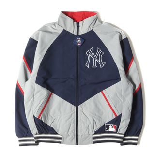 シュプリーム(Supreme)の新品 Supreme シュプリーム ジャケット サイズ:M 21AW New York Yankees MLB Track Jacket ニューヨーク・ヤンキース ナイロン トラックジャケット ネイビー グレー アウター ブルゾン コラボ 上着【メンズ】(その他)