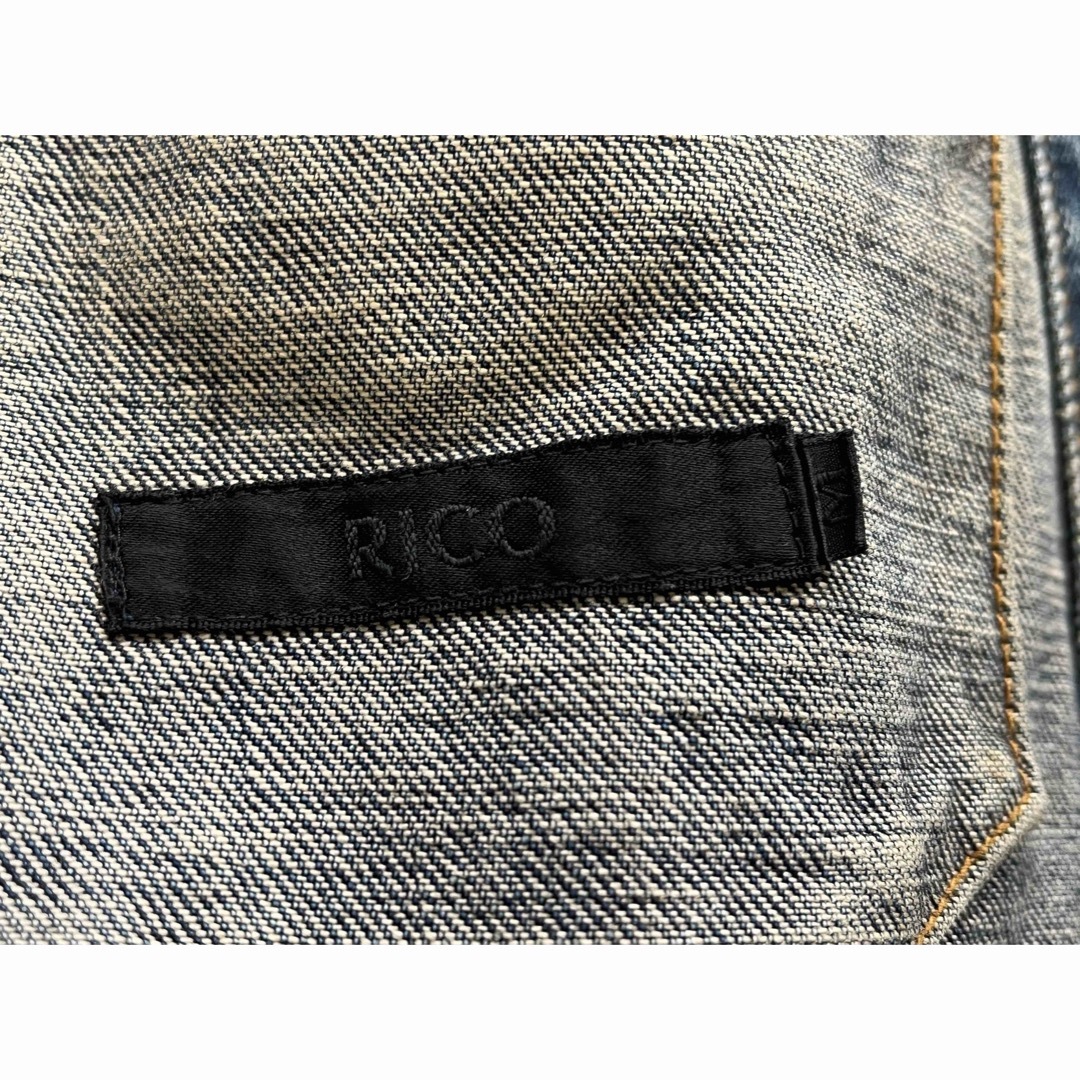 RICO(リコ)の★美品★RICO リコ Gジャン ブルゾン サンプルモデル メンズのジャケット/アウター(Gジャン/デニムジャケット)の商品写真