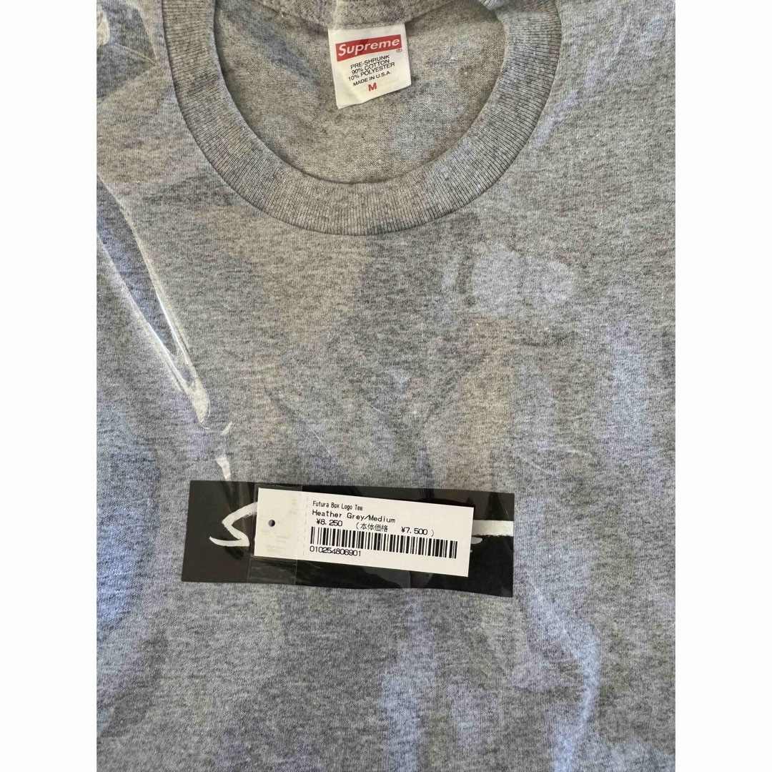 Supreme(シュプリーム)のM Supreme Futura Box Logo Tee Grey グレー メンズのトップス(Tシャツ/カットソー(半袖/袖なし))の商品写真