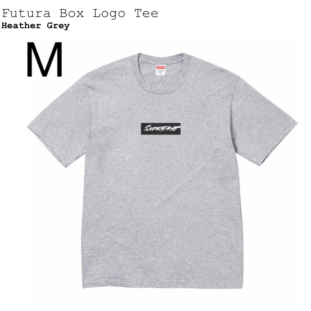 Supreme(シュプリーム)のM Supreme Futura Box Logo Tee Grey グレー メンズのトップス(Tシャツ/カットソー(半袖/袖なし))の商品写真