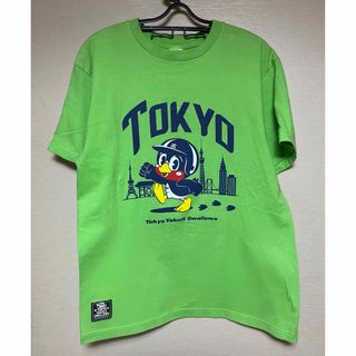 トウキョウヤクルトスワローズ(東京ヤクルトスワローズ)のつば九郎Ｔシャツ　Ｌサイズ(応援グッズ)