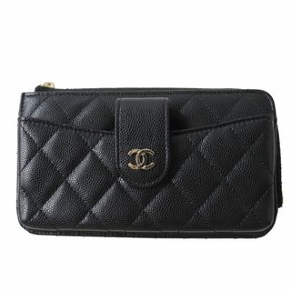 シャネル CHANEL カンボンライン ココマーク 長財布　シリアルナンバーあり