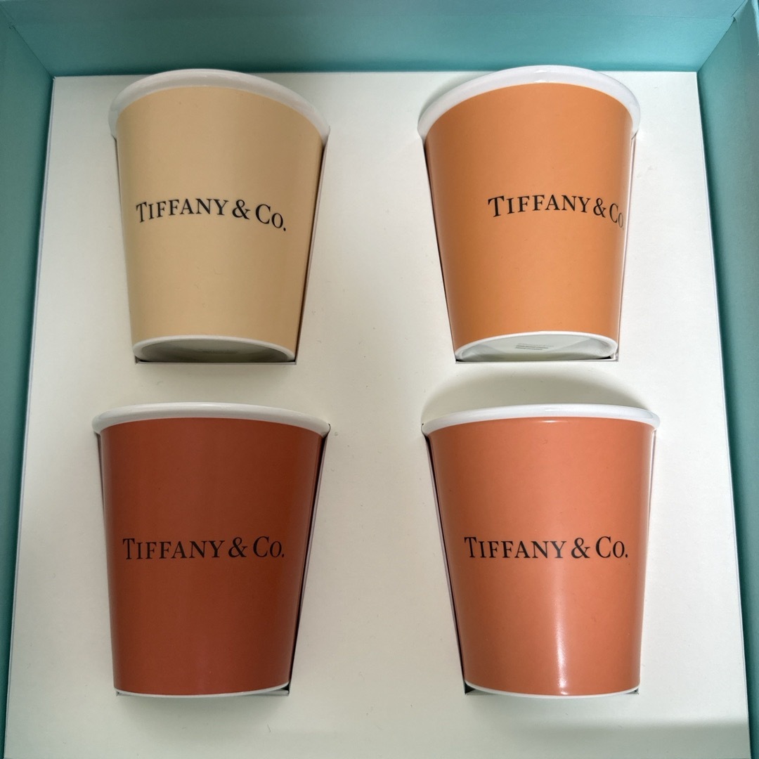 Tiffany & Co.(ティファニー)のティファニー　ペーパーカップ　6客　新品 インテリア/住まい/日用品のキッチン/食器(食器)の商品写真