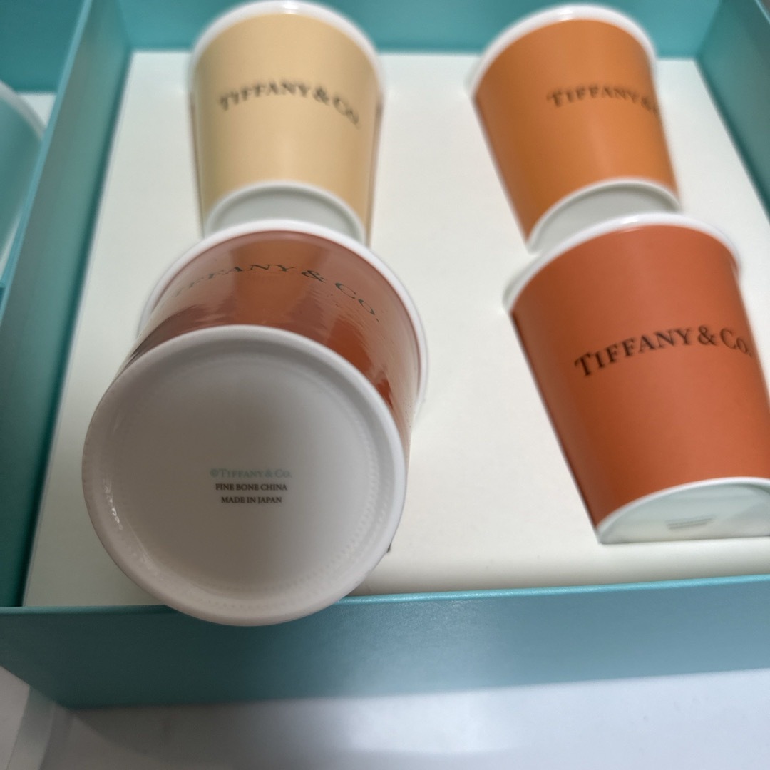 Tiffany & Co.(ティファニー)のティファニー　ペーパーカップ　6客　新品 インテリア/住まい/日用品のキッチン/食器(食器)の商品写真