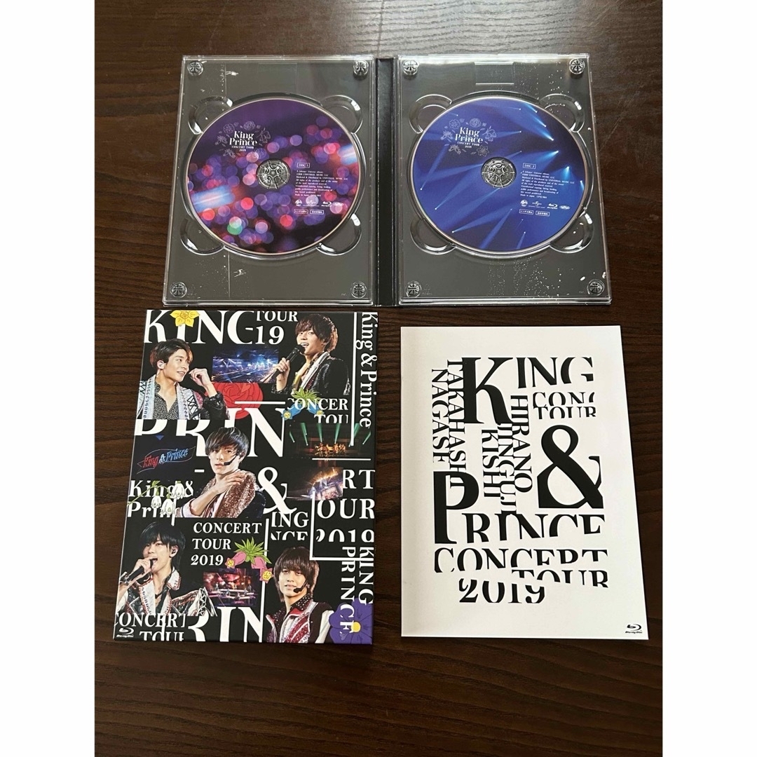 King & Prince(キングアンドプリンス)のKing & Prince CONCERT TOUR 2019 初回限定盤　4点 エンタメ/ホビーのDVD/ブルーレイ(アイドル)の商品写真