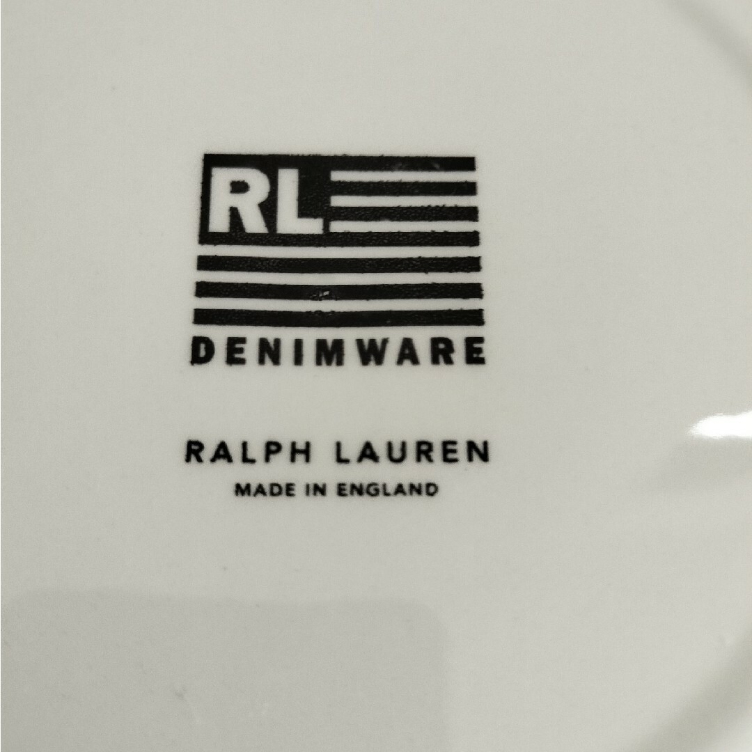 Ralph Lauren(ラルフローレン)のラルフローレン　大皿　プレート　DENIMWARE RALPHLAUREN インテリア/住まい/日用品のキッチン/食器(食器)の商品写真