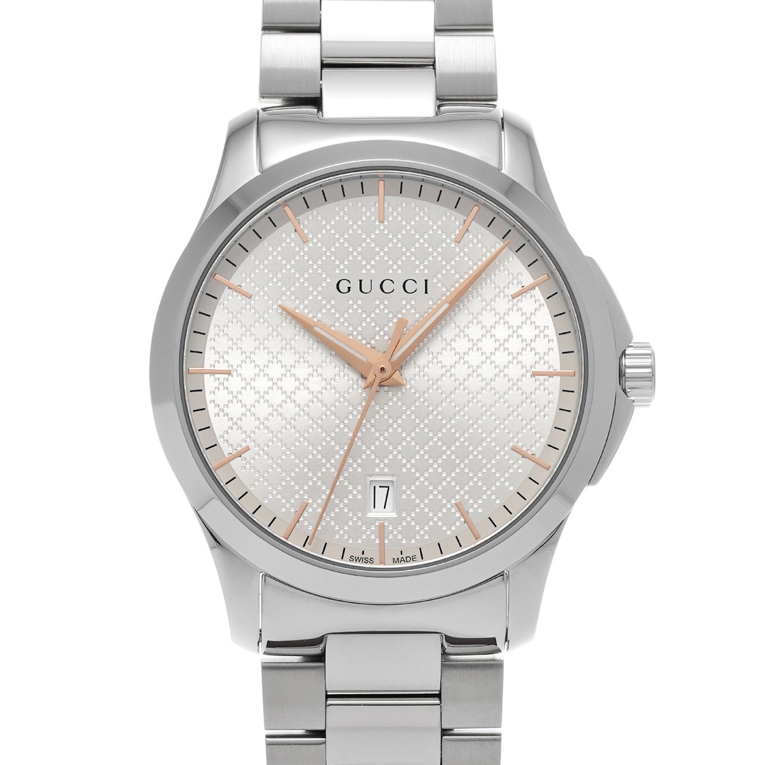 Gucci(グッチ)の中古 グッチ GUCCI YA1264052 シルバー メンズ 腕時計 メンズの時計(腕時計(アナログ))の商品写真