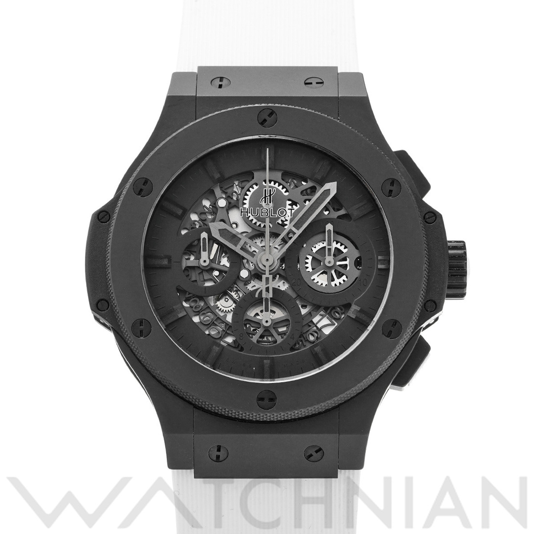 HUBLOT(ウブロ)の中古 ウブロ HUBLOT 311.CI.1110.RW.JPN ブラックスケルトン メンズ 腕時計 メンズの時計(腕時計(アナログ))の商品写真