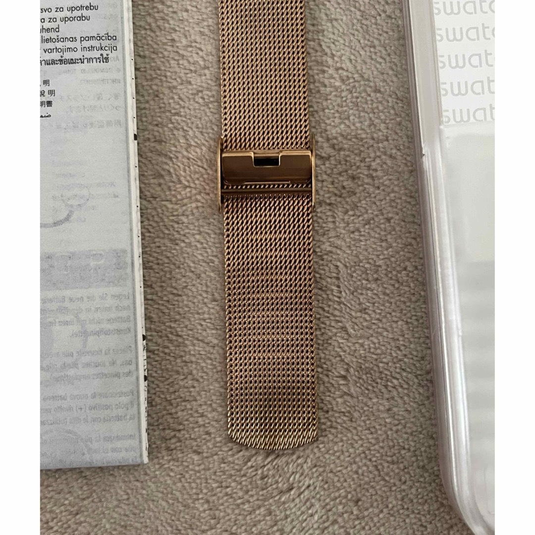 swatch(スウォッチ)のSwatch スウォッチスキンネリSkin Bigミラノ風ベルトクォーツ レディースのファッション小物(腕時計)の商品写真